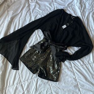 NEW Sequin Romper